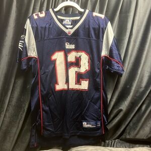 Tom Brady “the goat” 🐐 #12 Patriots Jersey